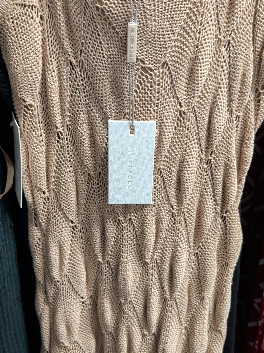 Elegant Tan Dress - Picture 10 of 13